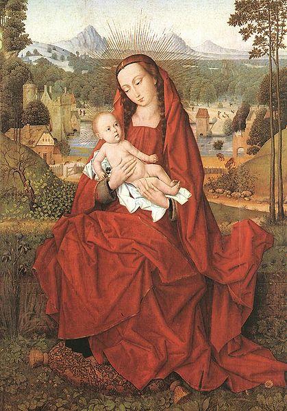 Hans Memling Virgin and Child France oil painting art